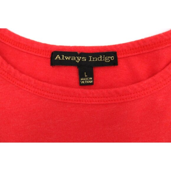 Womens T-Shirt Bundle Large Wear It Declare It Black Tee Gray Ribbed Henley Y2K - Picture 5 of 16